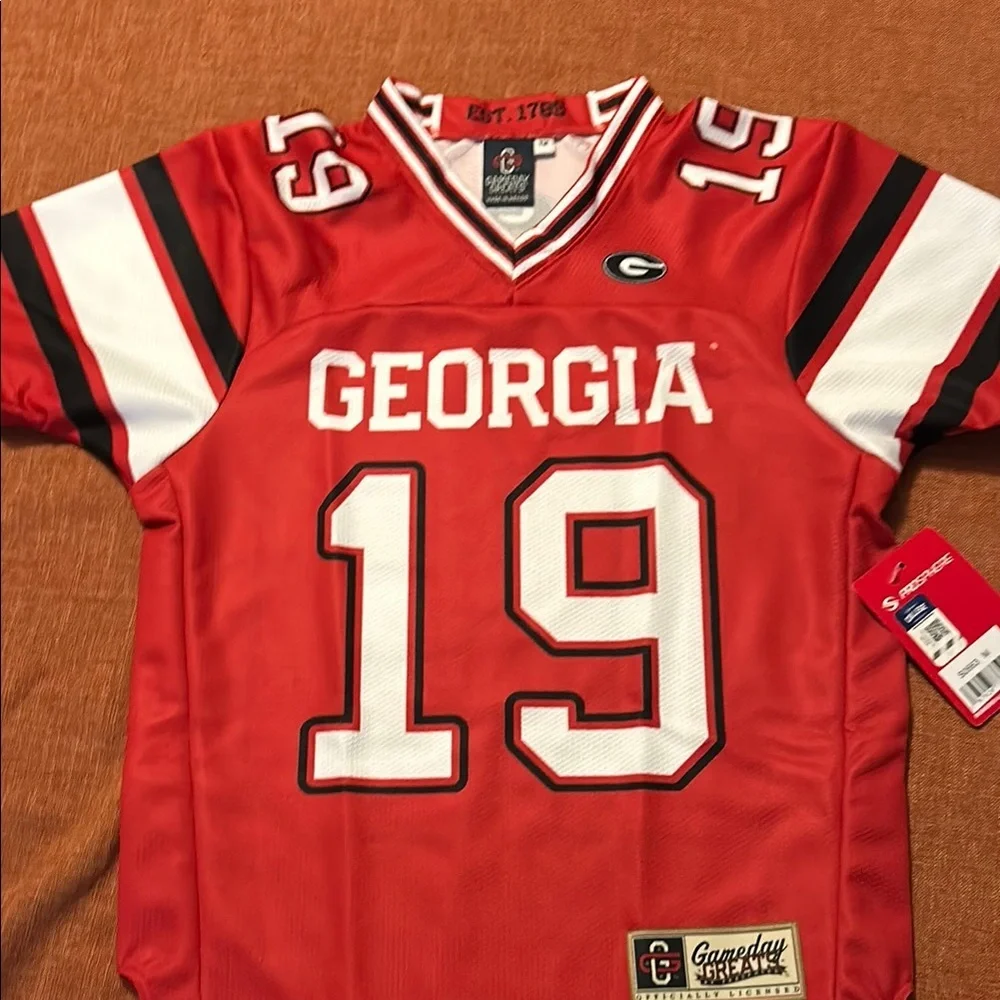 Georgia Bulldogs Red Jersey youth medium